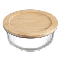 Контейнер для запекания и хранения Smart Solutions с крышкой из бамбука, 950 мл, Smart Solutions