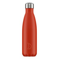 Термос Neon, 500 мл, красный, Chilly's Bottles