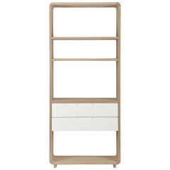 Шкаф книжный Unique Furniture, Amalfi, 182х30х194 см, Unique Furniture