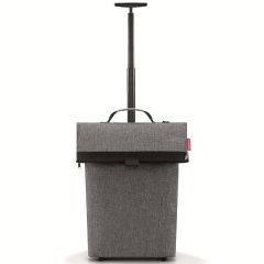 Сумка-тележка Trolley M twist silver, Reisenthel