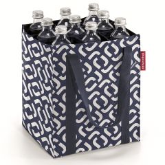 Сумка-органайзер для бутылок Bottlebag signature navy, Reisenthel