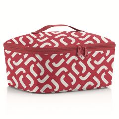 Термосумка Coolerbag M pocket signature red, Reisenthel