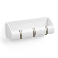 Вешалка--органайзер Cubby mini белая, Umbra