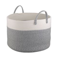 Корзина для хранения Ulrik, ?45х30 см, кремовая/светло-серая, Bergenson Bjorn