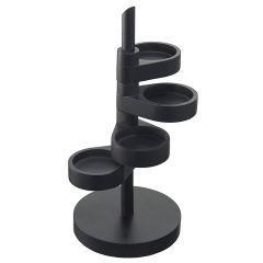 Подставка деревянная Letty, 13х27 см, черная, Bergenson Bjorn