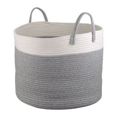 Корзина для хранения Ulrik, ?48х35 см, кремовая/светло-серая, Bergenson Bjorn