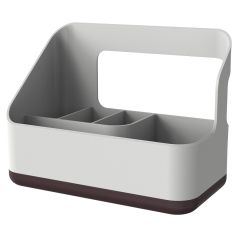 Органайзер для раковины Ronja, 19х10,5х14,6 см, светло-серый, Smart Solutions