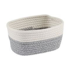 Корзина для хранения Filis, 20х15х11 см, кремовая/светло-серая, Bergenson Bjorn