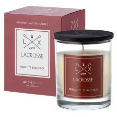 Свеча ароматическая Lacrosse, Absolute Burgundy, 40 ч, Ambientair