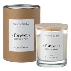 Свеча ароматическая The Olphactory, Forever, Citrus&Shades, 40 ч, Ambientair