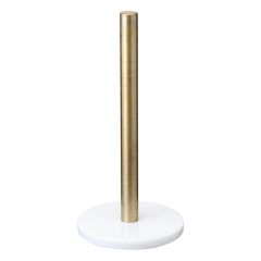 Держатель для бумажных полотенец Marm, 31,5 см, белый/золотистый., Liberty Jones