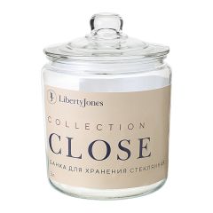 Банка для хранения стеклянная Close, 3 л, Liberty Jones