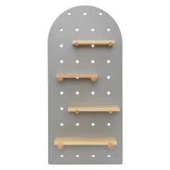 Пегборд Shely, 38х80 см, светло-серый, Bergenson Bjorn