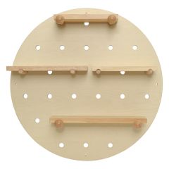 Пегборд Shely, ?50 см, светлое дерево, Bergenson Bjorn
