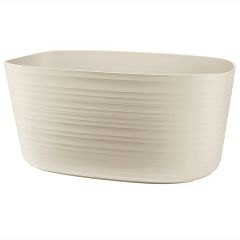 Кашпо для комнатных растений большое Tierra, бежевое, Guzzini