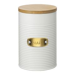 Банка для хранения чая Irmel, 1,3 л, молочная, Smart Solutions