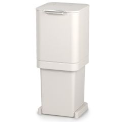 Контейнер для мусора с двумя баками Totem Pop 40 л белый, Joseph Joseph