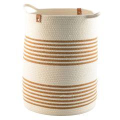 Корзина для хранения Thea 35х48 см, бежевая/горчичная, Bergenson Bjorn