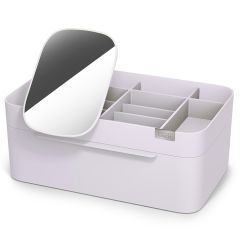 Органайзер для косметики с выдвижным отсеком и съемным зеркалом Viva Large, Joseph Joseph