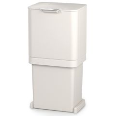 Контейнер для мусора с двумя баками Totem Pop 60 л белый, Joseph Joseph