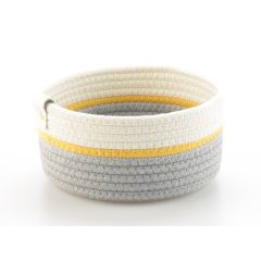 Корзина для хранения Lucy 21х10 см, бежевая/серая, Bergenson Bjorn