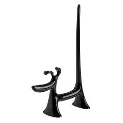 Держатель для колец Wow, черный, Koziol