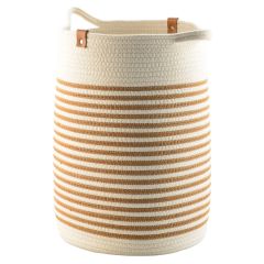 Корзина для хранения Thea 30х46 см, бежевая/горчичная, Bergenson Bjorn