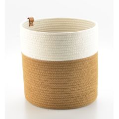 Корзина для хранения Ciary, 30х30 см, бежевая/горчичная, Bergenson Bjorn