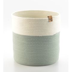 Корзина для хранения Ciary, 30х30 см, бежевая/оливковая, Bergenson Bjorn