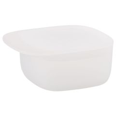 Контейнер для хранения с плоской крышкой, 300 мл, белый, Qualy