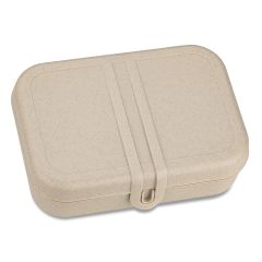 Ланч-бокс Pascal, Organic, 23,3х6,7х17 см, песочный, Koziol