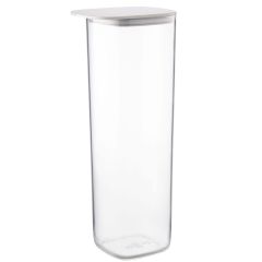 Контейнер для хранения с плоской крышкой, 2 л, серый, Qualy