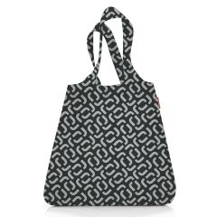 Сумка складная Mini maxi shopper signature black, Reisenthel