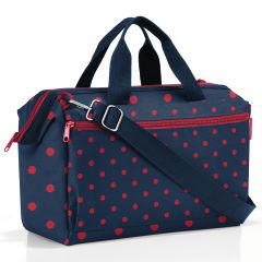 Сумка Allrounder S pocket mixed dots red, Reisenthel