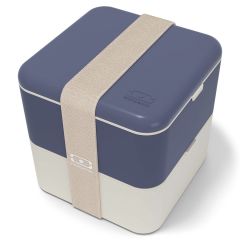 Ланч-бокс MB Square, blue natural, Monbento