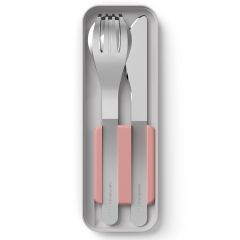 Набор из 3 столовых приборов в футляре MB Slim Box, flamingo, Monbento