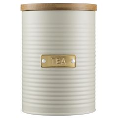 Емкость для хранения чая Otto кремовая 1,4 л, TYPHOON