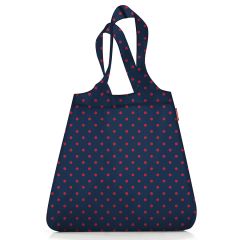 Сумка складная Mini maxi shopper mixed dots red, Reisenthel