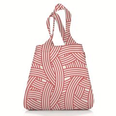 Сумка складная Mini maxi shopper zebra pink, Reisenthel