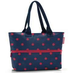 Сумка Shopper E1 mixed dots red, Reisenthel
