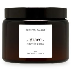 Свеча ароматическая The Olphactory, Мята и базилик, 72 ч, Ambientair