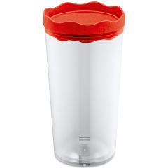 Банка для сыпучих продуктов Prince, Organic, 1 л, красная, Koziol