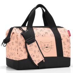 Сумка детская Allrounder M Cats and dogs розовая, Reisenthel