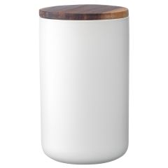 Банка для хранения керамическая Smart Solutions, 750 мл, белая, Smart Solutions