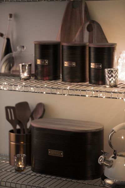 Емкость для хранения чая Otto черная 1,4 л, TYPHOON, изображение 6