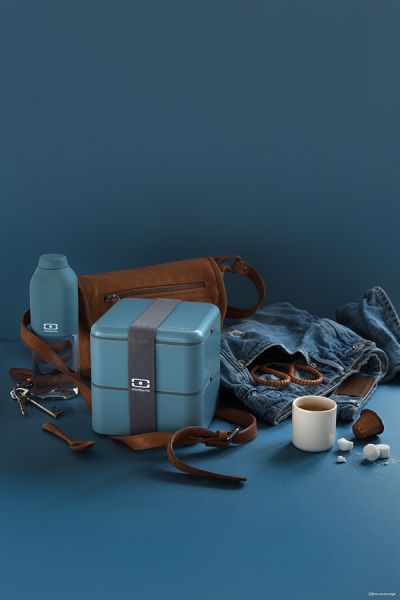 Ланч-бокс MB Square, denim, Monbento, изображение 3