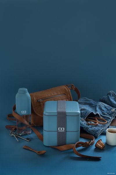 Ланч-бокс MB Square, denim, Monbento, изображение 2