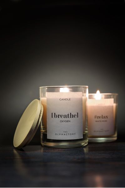 Свеча ароматическая The Olphactory, Breathe, Кислород, 40 ч, Ambientair, изображение 2