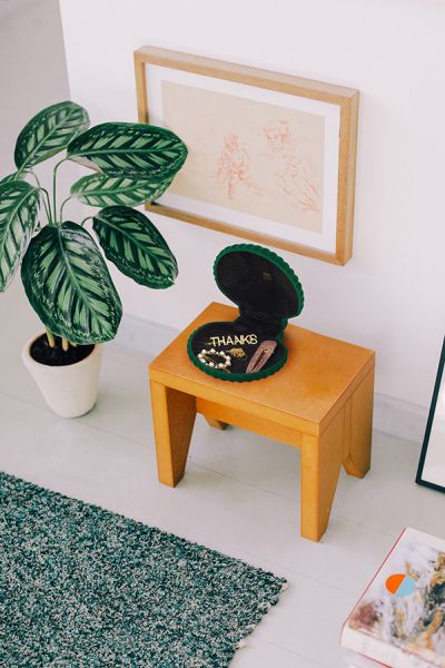 Шкатулка для украшений Shell, зеленая, Doiy, изображение 2