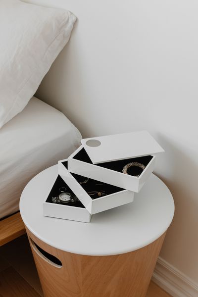 Шкатулка Spindle белая, Umbra, изображение 5